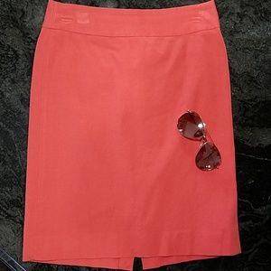 BANANA REPUBLIC CORAL SKIRT